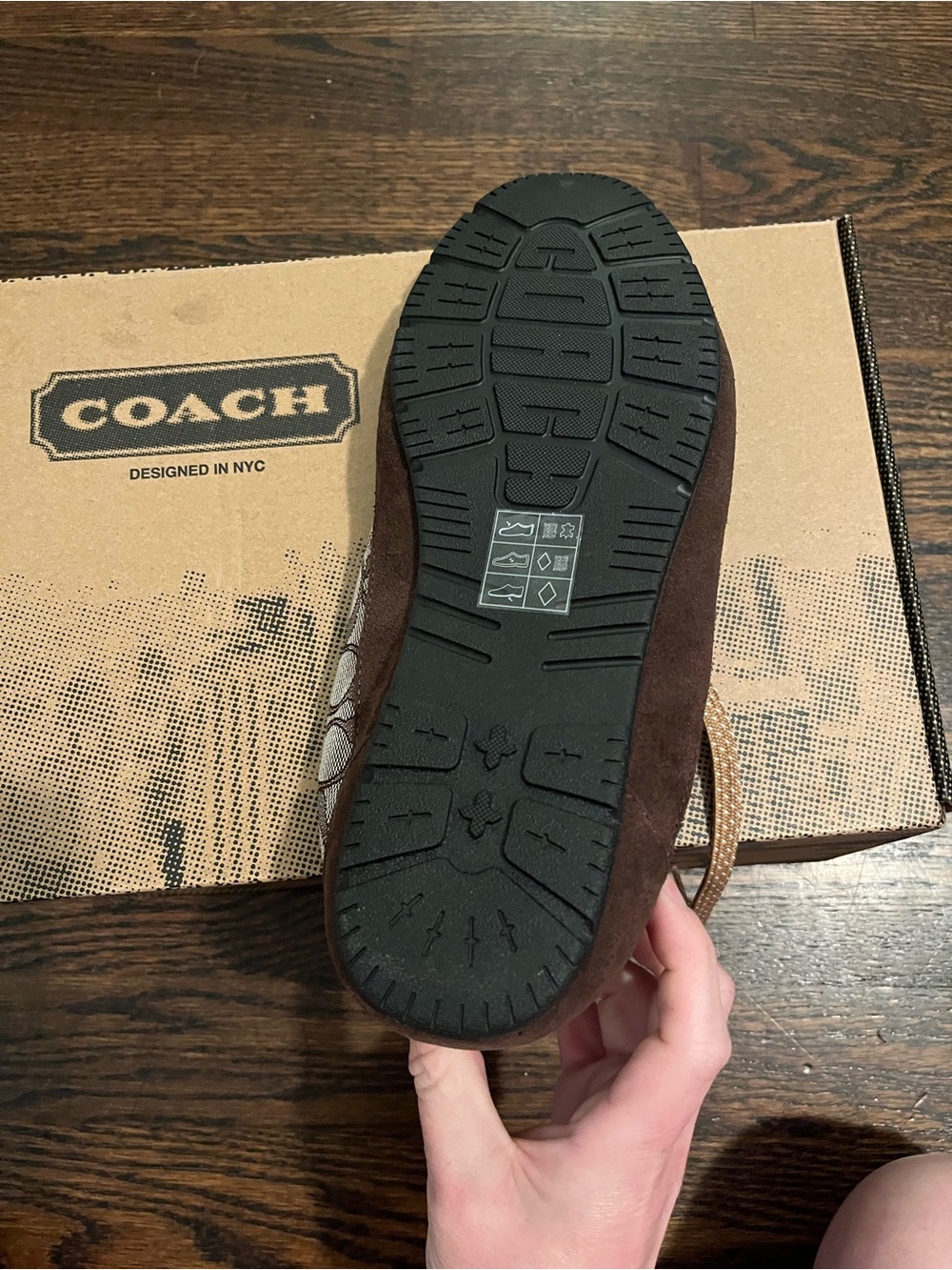 Coach Soft Sneaker Signature Jacquard CEE53 Men’s 8D/Women’s 10-10.5 EU-41.5D - Picture 4 of 8
